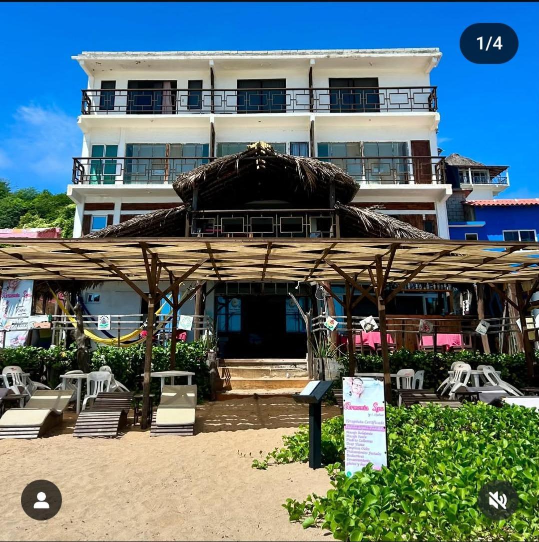 Hotel Neptuno Zipolite Bagian luar foto