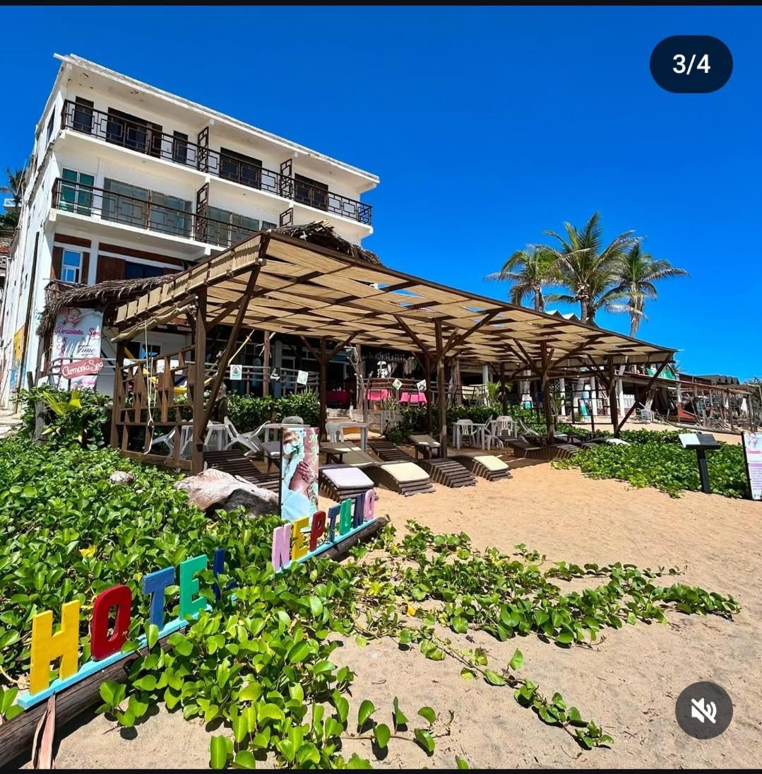 Hotel Neptuno Zipolite Bagian luar foto