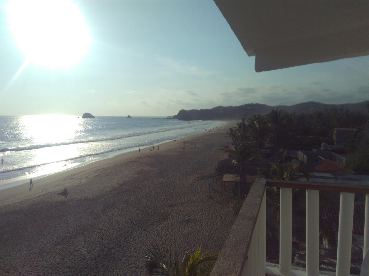 Hotel Neptuno Zipolite Bagian luar foto