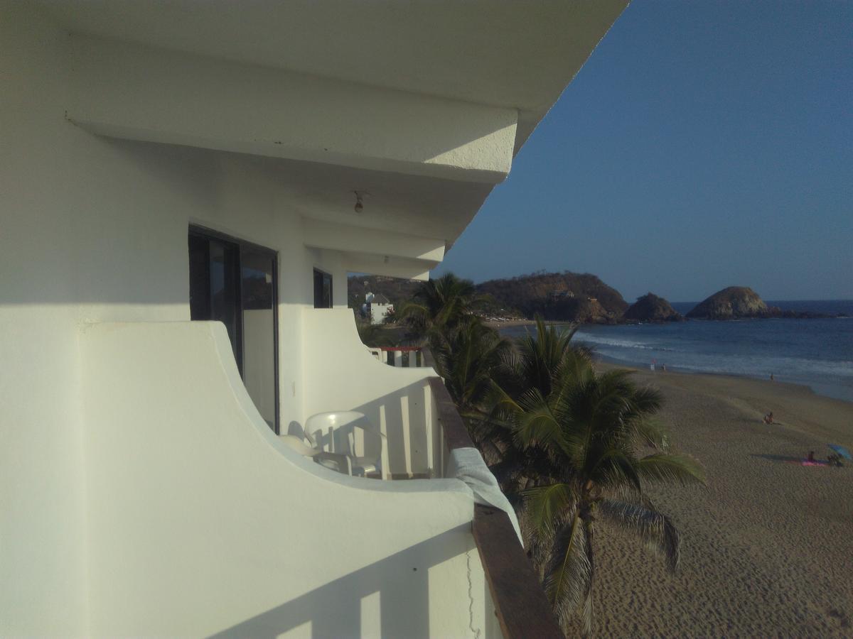 Hotel Neptuno Zipolite Bagian luar foto