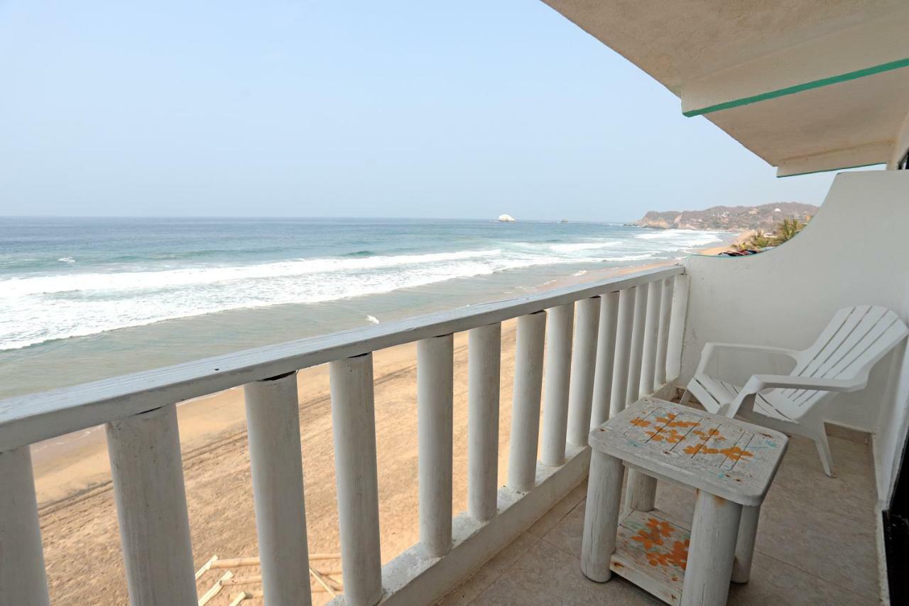 Hotel Neptuno Zipolite Bagian luar foto