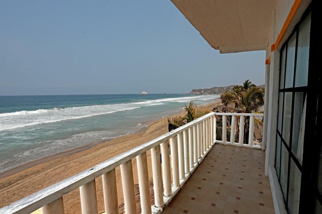 Hotel Neptuno Zipolite Bagian luar foto