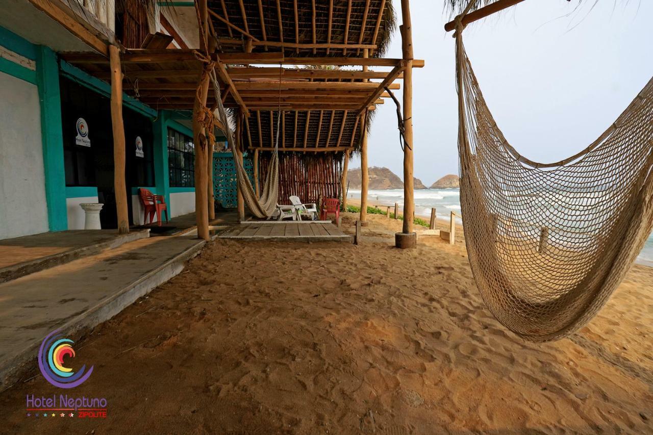 Hotel Neptuno Zipolite Bagian luar foto