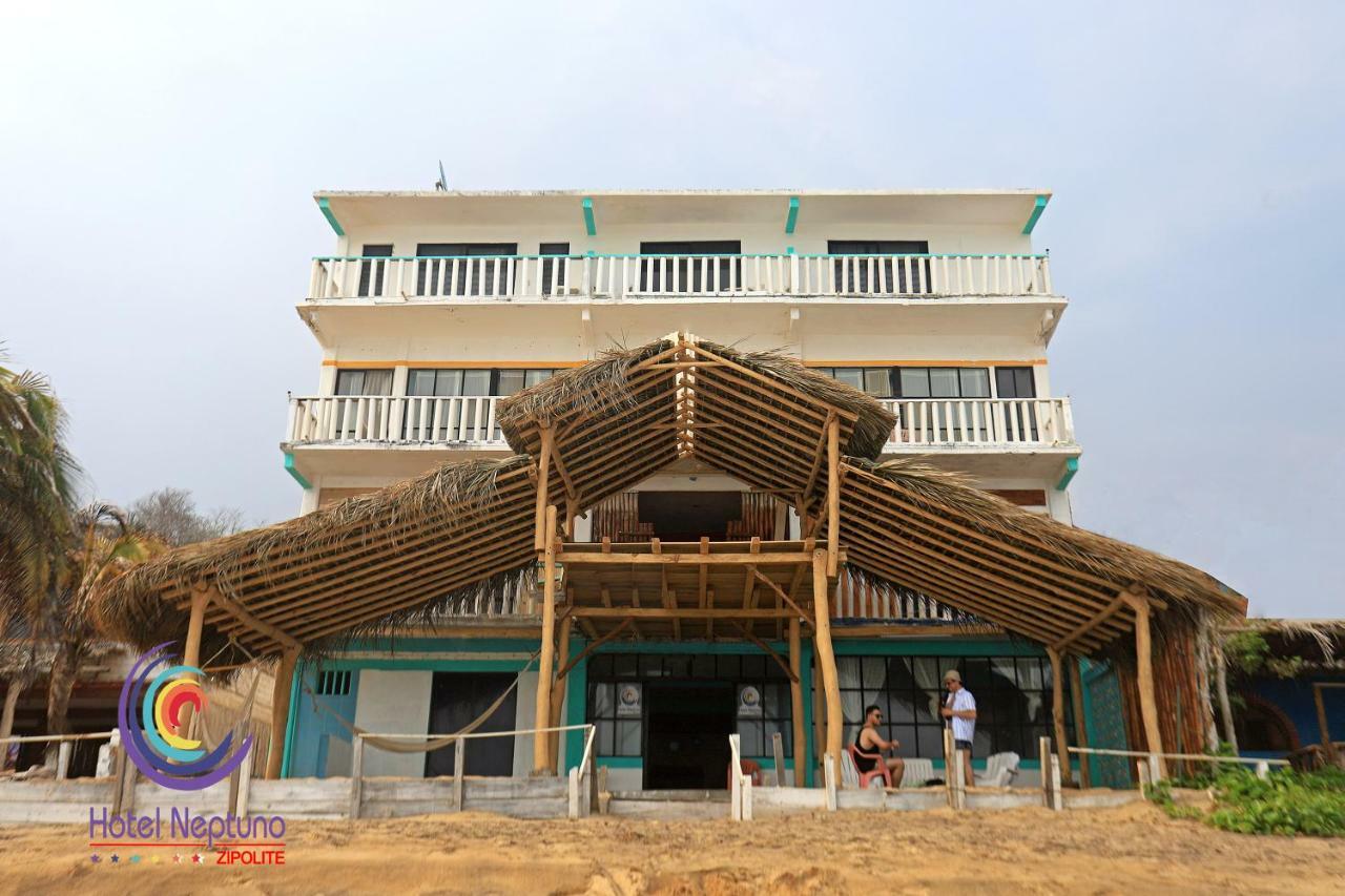 Hotel Neptuno Zipolite Bagian luar foto