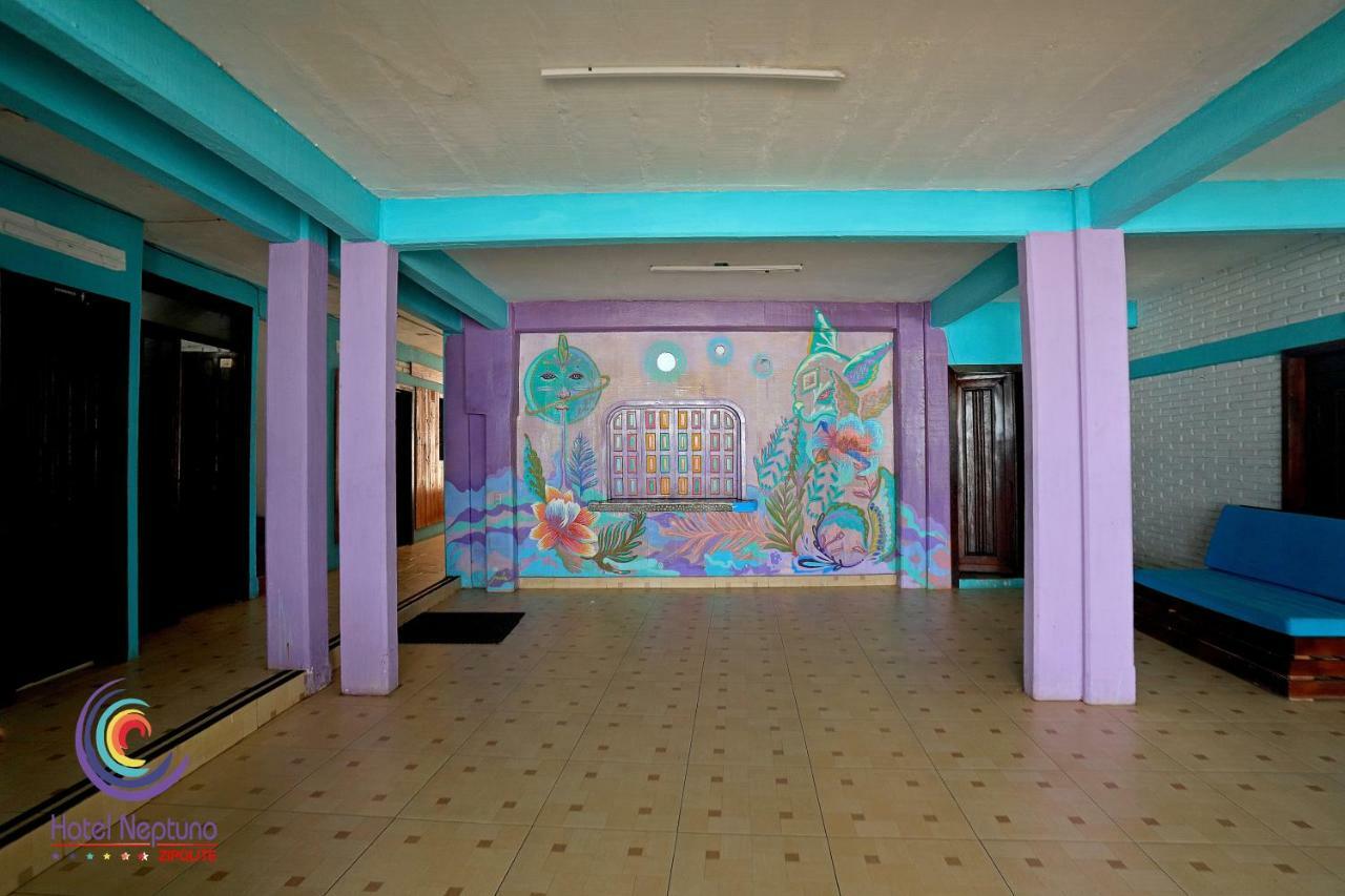 Hotel Neptuno Zipolite Bagian luar foto