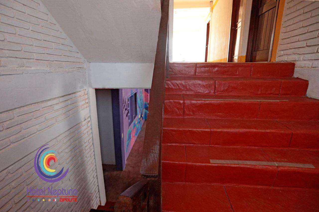 Hotel Neptuno Zipolite Bagian luar foto
