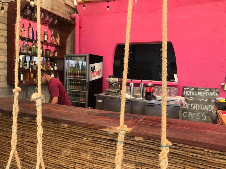 Hotel Neptuno Zipolite Bagian luar foto